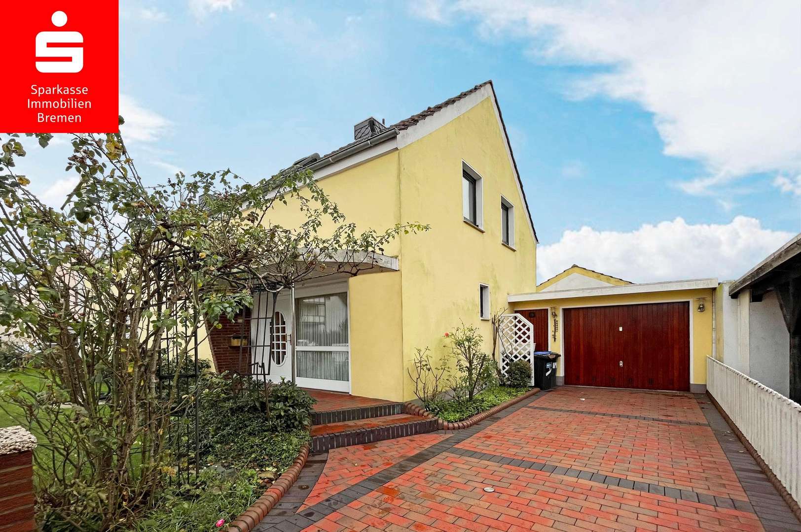 Frontansicht - Doppelhaushälfte in 28755 Bremen mit 84m² kaufen
