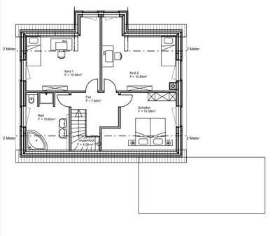 Grundrissbeispiel Stadthaus - Einfamilienhaus in 32689 Kalletal mit 135m² günstig kaufen
