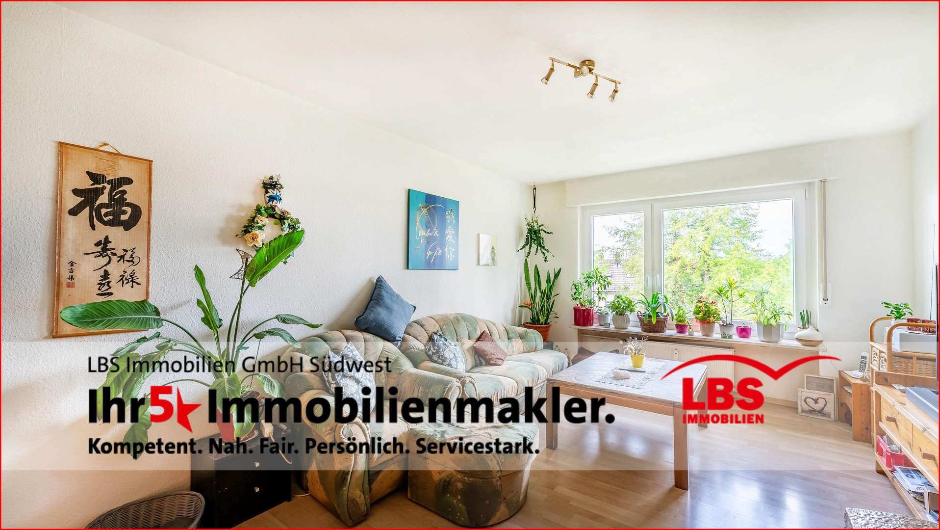 Wohnen - Etagenwohnung in 78048 Villingen-Schwenningen mit 53m² kaufen