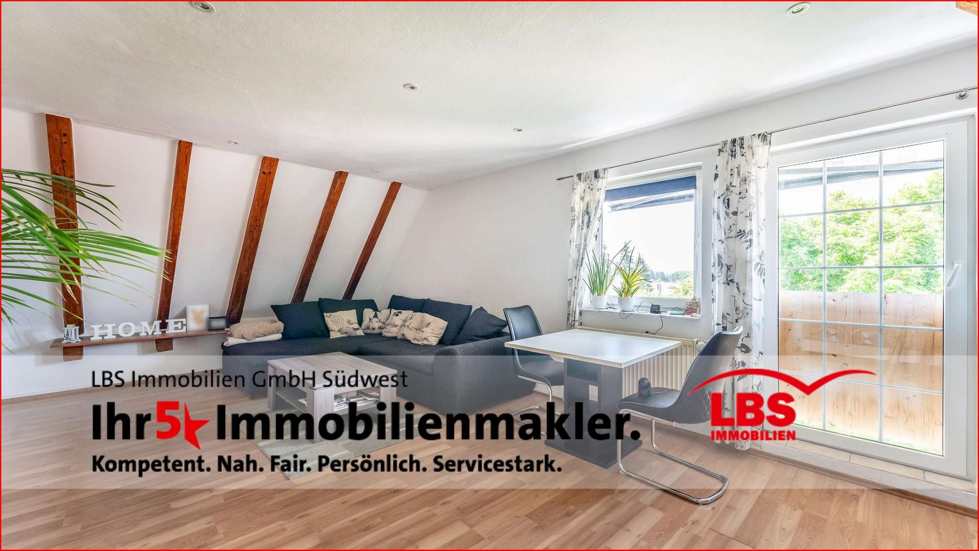 Wohnen Wohnen - Dachgeschosswohnung in 78609 Tuningen mit 86m² kaufen