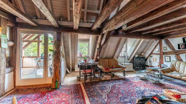 Wohn-Essbereich Wohn-Essbereich - Maisonette-Wohnung in 78567 Fridingen mit 120m² kaufen