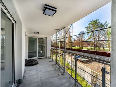 Balkon Ausstattungsbeispiel - Etagenwohnung in 78073 Bad Dürrheim mit 82m² kaufen