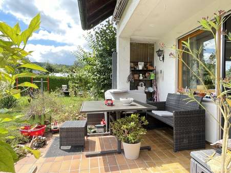 Große, sonnige Terrasse  - Einfamilienhaus in 72488 Sigmaringen mit 118m² kaufen