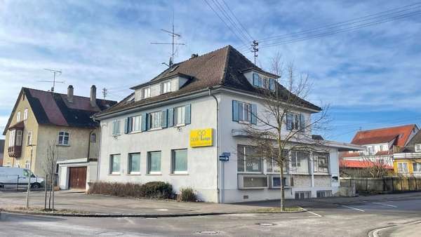 Ansicht vom Haus in 1 A Lage! Ansicht vom Haus in 1 A Lage! - Mehrfamilienhaus in 88605 Meßkirch mit 195m² kaufen