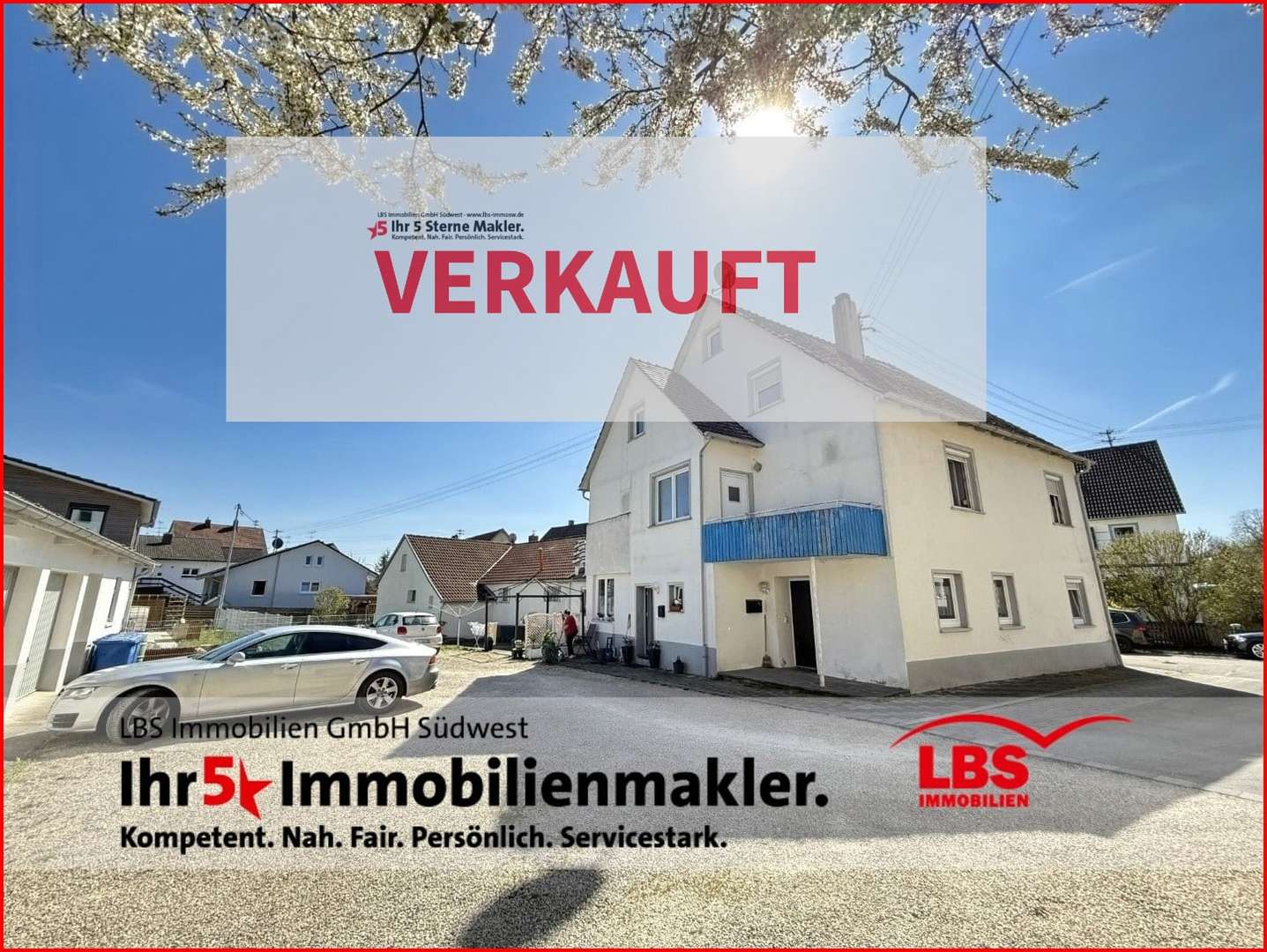 Wohnhaus mit 3 Garagen - Mehrfamilienhaus in 72516 Scheer mit 288m² kaufen