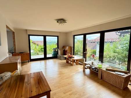 Wohnbereich mit Terrassenzugang Wohnbereich mit Terrassenzugang - Einfamilienhaus in 72488 Sigmaringen mit 160m² kaufen