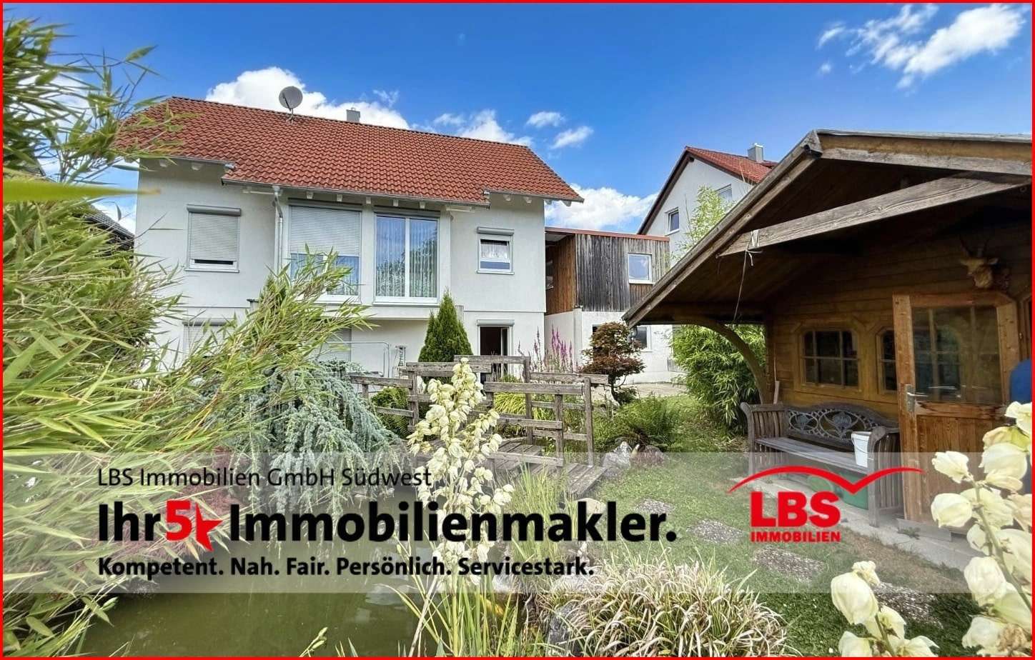 Einfamilienhaus mit idyllischem Teich Einfamilienhaus mit idyllischem Teich - Einfamilienhaus in 88605 Meßkirch mit 150m² kaufen