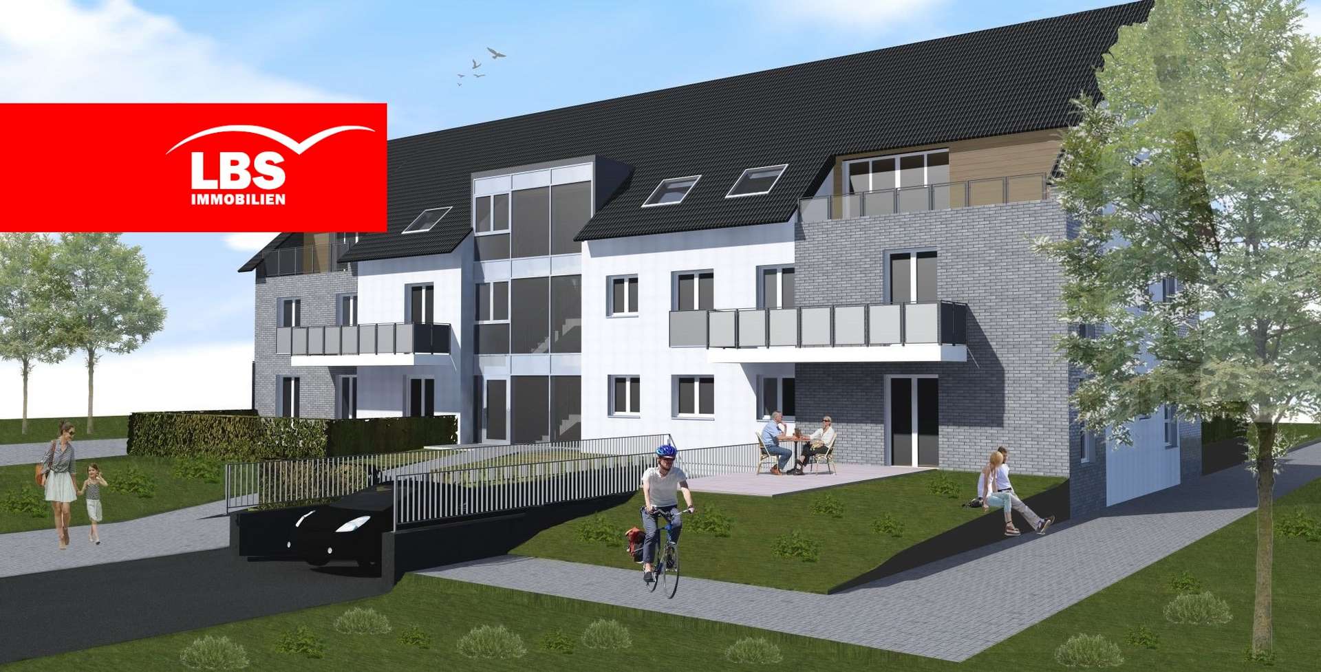 Außenansicht - Dachgeschosswohnung in 46145 Oberhausen mit 70m² kaufen