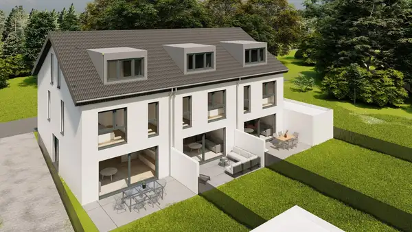 Neubauprojekt - Reihenmittelhaus (B) mit 160 m²  Wohnfläche und Garten