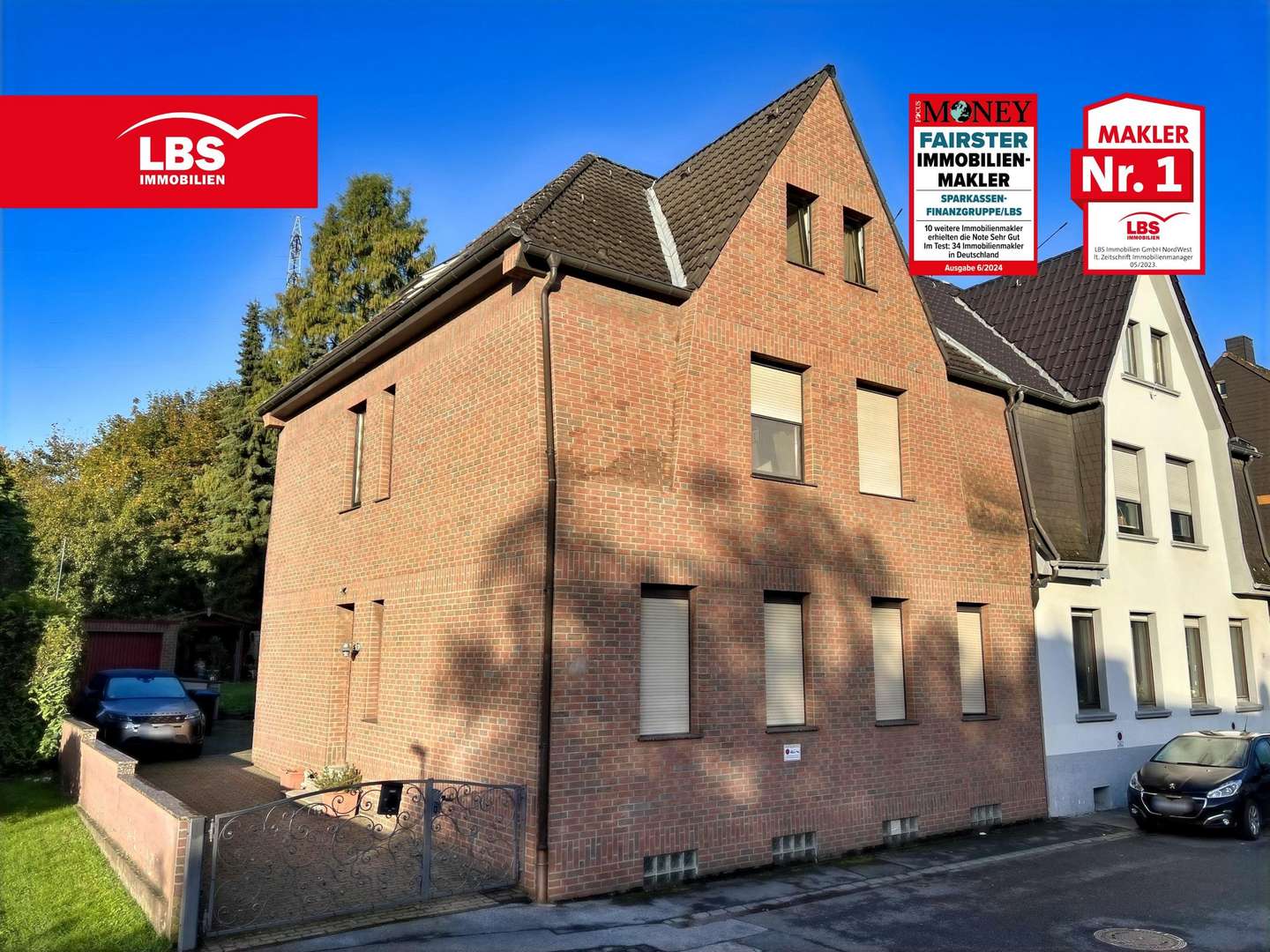 Hausansicht vorne - Mehrfamilienhaus in 45478 Mülheim mit 208m² kaufen