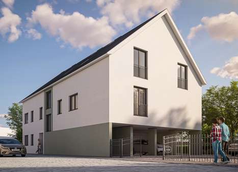 Straßenseite - Etagenwohnung in 63512 Hainburg mit 91m² kaufen