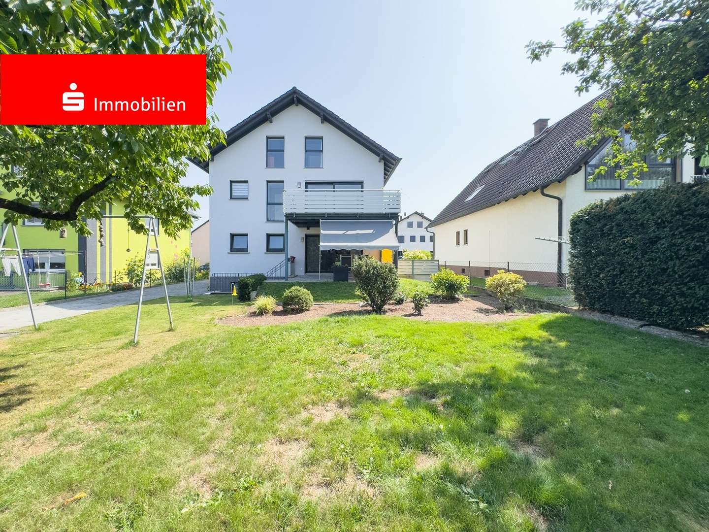 Rückansicht - Zweifamilienhaus in 63533 Mainhausen mit 221m² kaufen
