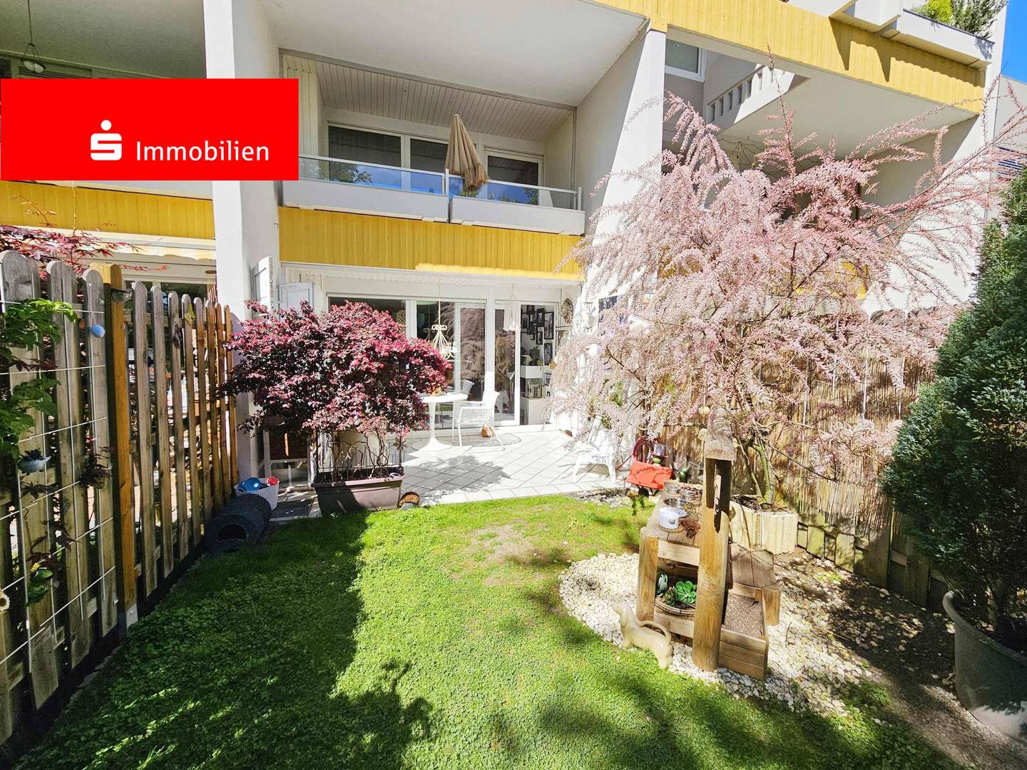 Wohnung mit romantischem Gärtchen - Etagenwohnung in 63110 Rodgau mit 90m² kaufen