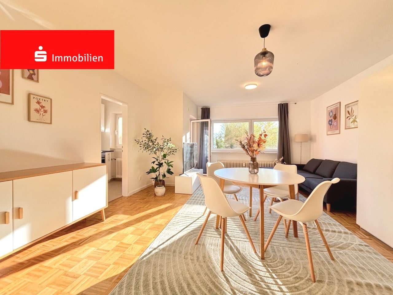 Wohnbereich - Erdgeschosswohnung in 63110 Rodgau mit 45m² mieten