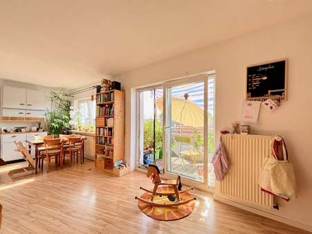 Wohnbereich - Dachgeschosswohnung in 63533 Mainhausen mit 95m² kaufen