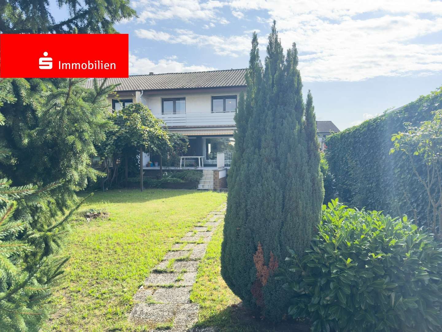 Gartenansicht - Reihenendhaus in 63512 Hainburg mit 124m² kaufen