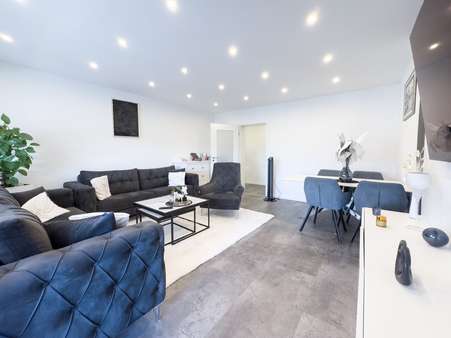 Wohn- und Essbereich - Etagenwohnung in 63179 Obertshausen mit 87m² kaufen