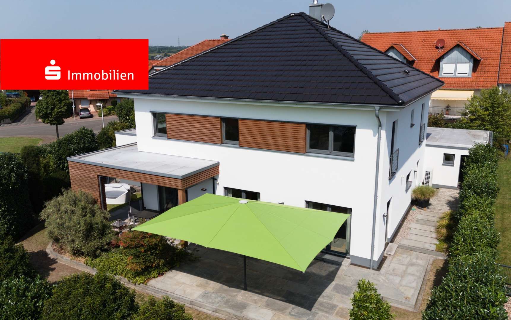 Luftbild | Südseite Luftbild | Südseite - Einfamilienhaus in 63755 Alzenau mit 258m² kaufen