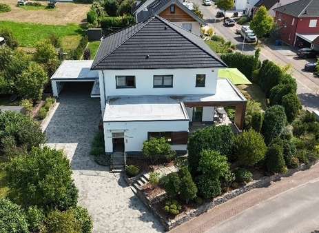 Luftbild | Westseite Luftbild | Westseite - Einfamilienhaus in 63755 Alzenau mit 258m² kaufen