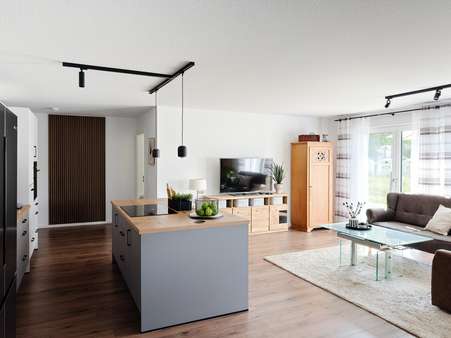 Wohnen und Kochen - Erdgeschosswohnung in 63512 Hainburg mit 135m² kaufen
