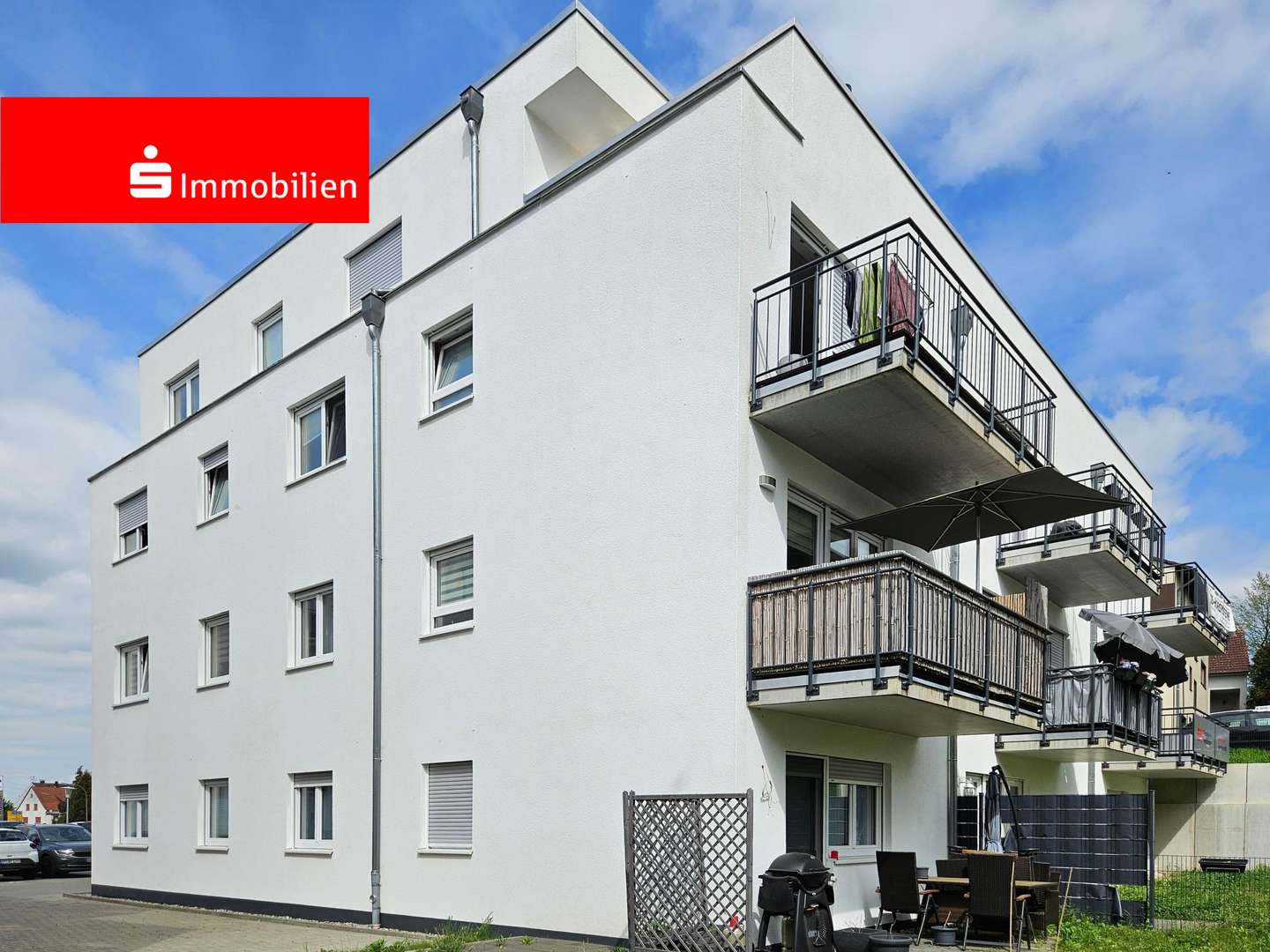 Blick Vorderseite - Etagenwohnung in 63579 Freigericht mit 98m² kaufen