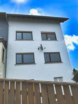 Hinteransicht Hinteransicht - Doppelhaushälfte in 63636 Brachttal mit 153m² kaufen
