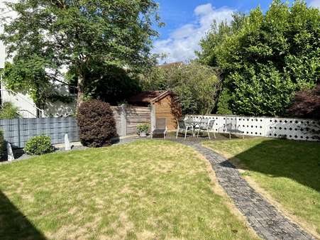 Garten - Zweifamilienhaus in 63322 Rödermark mit 158m² kaufen