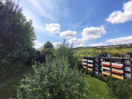 Aussicht vom Balkon - Etagenwohnung in 70329 Stuttgart mit 83m² kaufen
