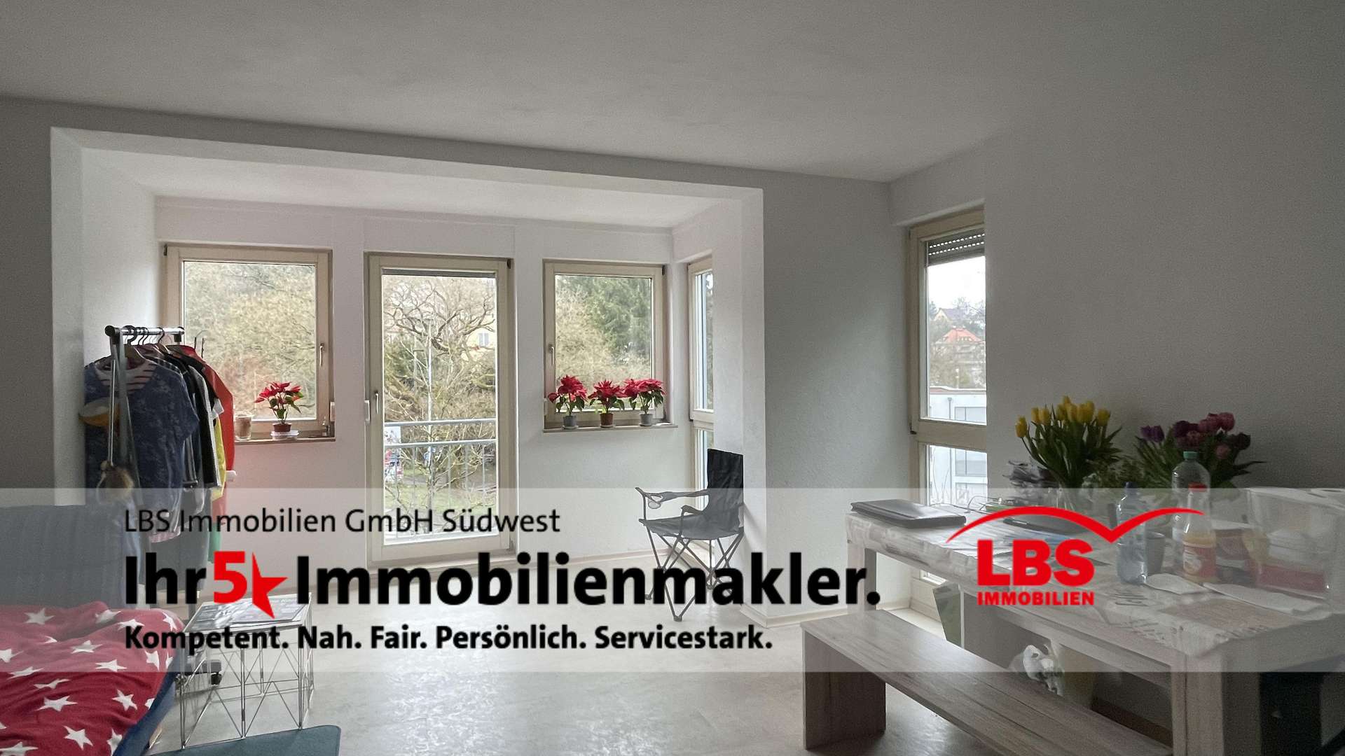 Wohnbereich - Erdgeschosswohnung in 72076 Tübingen mit 33m² kaufen