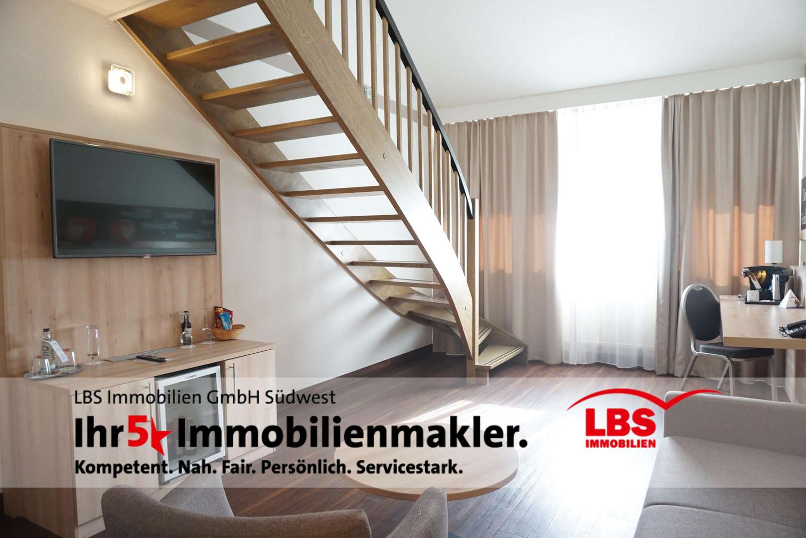 Wohnbereich - Maisonette-Wohnung in 71083 Herrenberg mit 55m² als Kapitalanlage kaufen