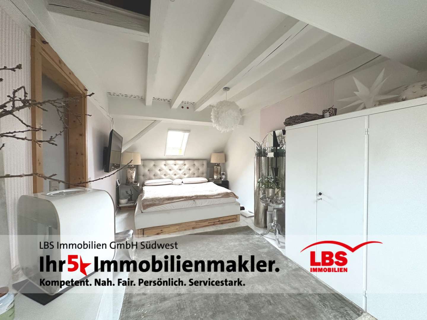 Schlafzimmer - Reihenmittelhaus in 76661 Philippsburg mit 201m² kaufen