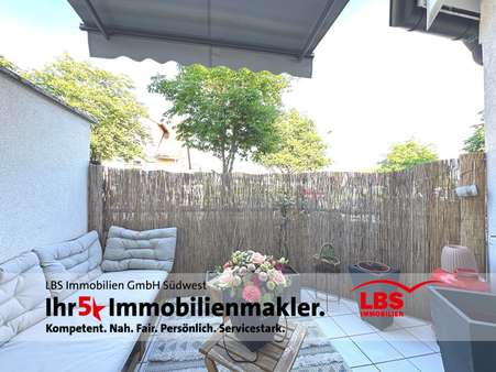 Terrasse - Doppelhaushälfte in 68519 Viernheim mit 138m² kaufen