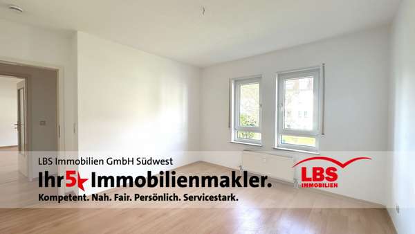Schlafzimmer - Etagenwohnung in 69181 Leimen mit 62m² kaufen