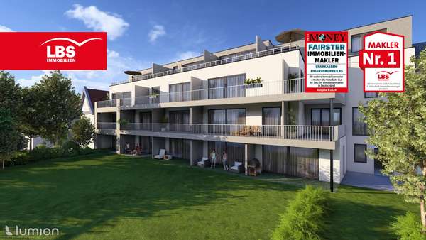Gartenansicht2 - Etagenwohnung in 44359 Dortmund mit 95m² kaufen