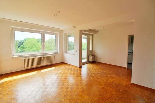 Wohnzimmeransicht - Etagenwohnung in 22850 Norderstedt mit 56m² kaufen