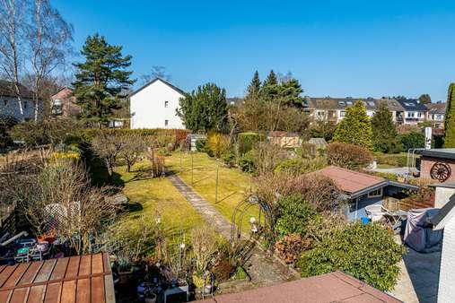 Gartenansicht Gartenansicht - Doppelhaushälfte in 22844 Norderstedt mit 204m² kaufen