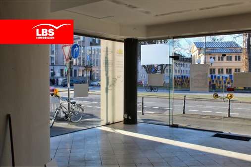 Ausblick Lokal links - - Büro in 53111 Bonn mit 52m² als Kapitalanlage kaufen