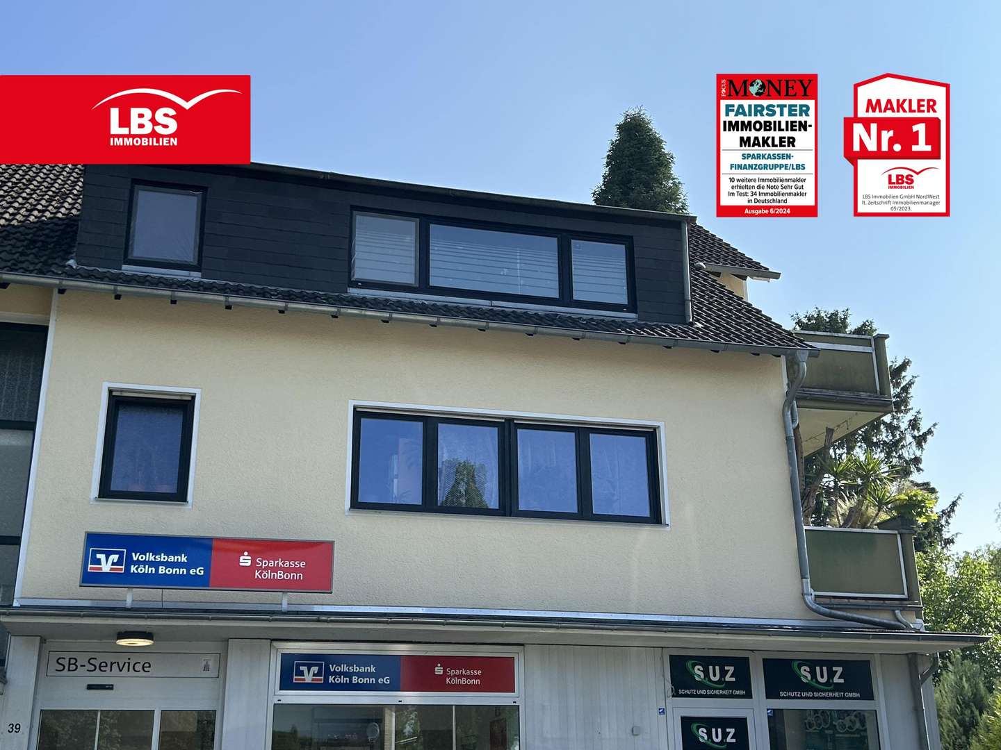 Außenansicht Wohnung - Etagenwohnung in 53229 Bonn mit 46m² als Kapitalanlage kaufen