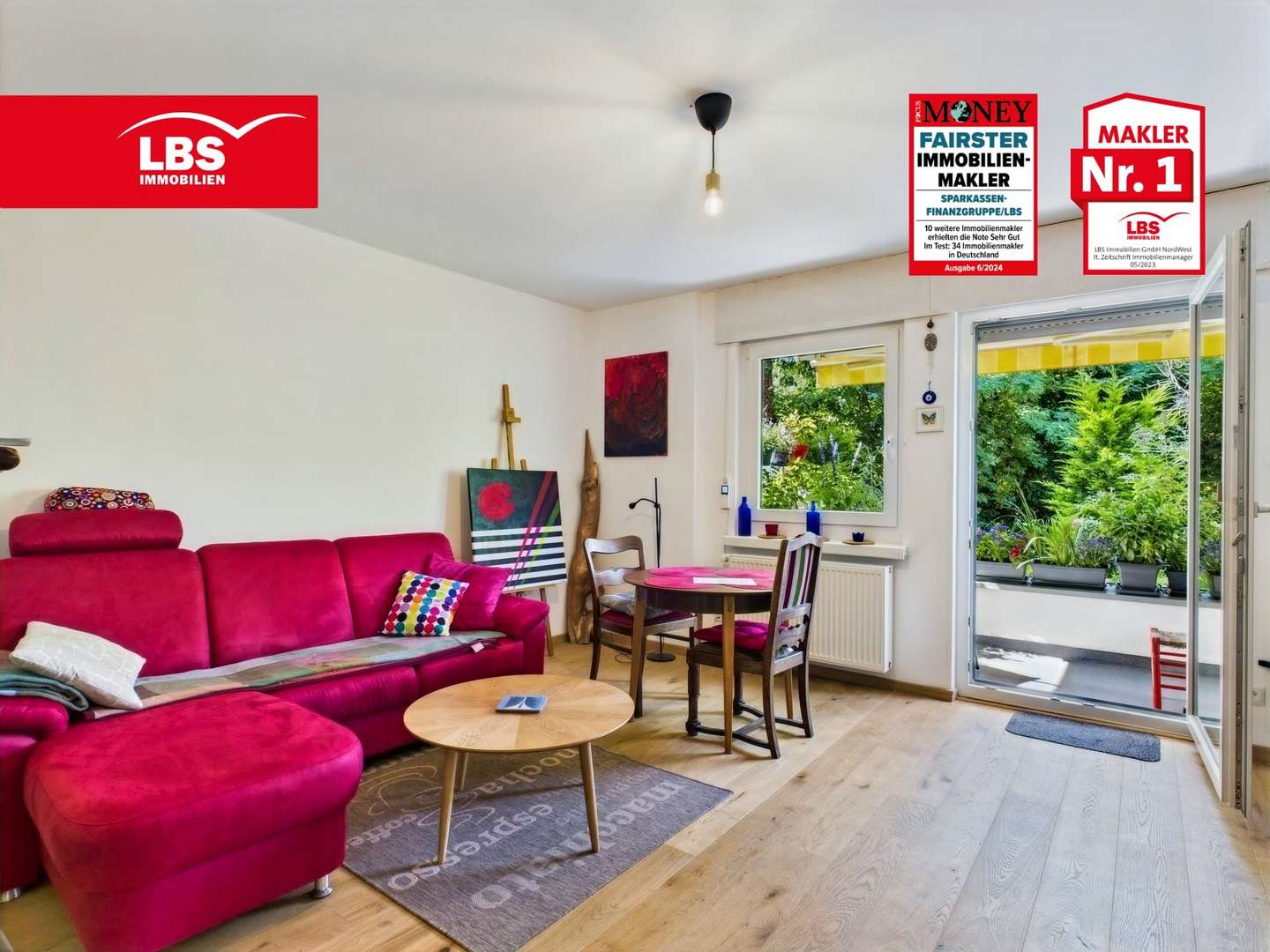 Wohnzimmer -  in 53129 Bonn mit 61m² mieten