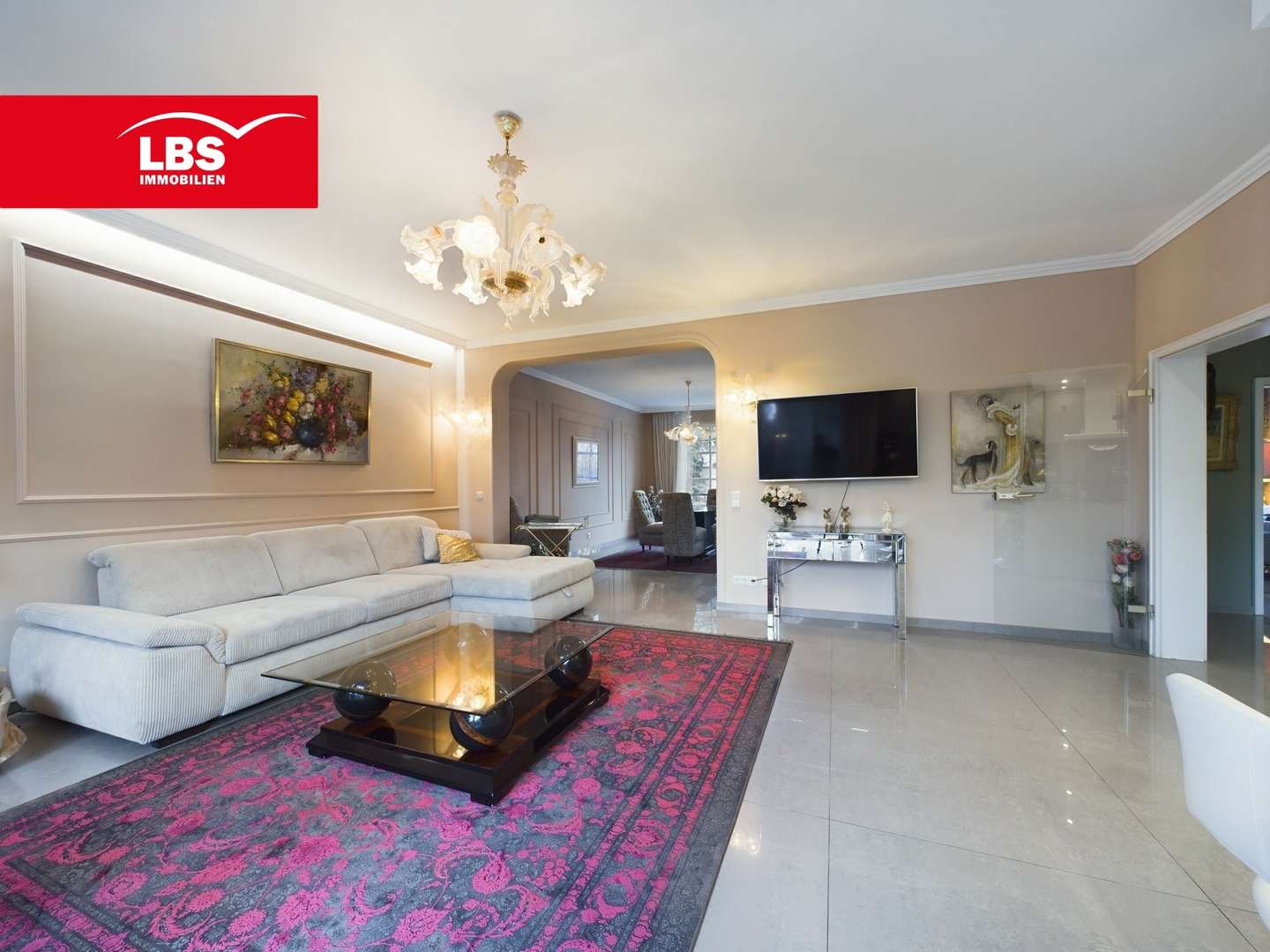 Wohnzimmer  - Etagenwohnung in 50968 Köln mit 119m² kaufen