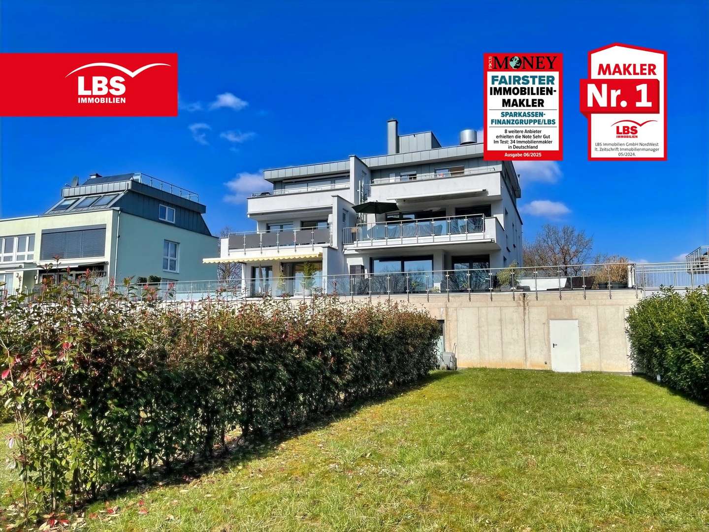 Hausansicht Garten Hausansicht Garten - Etagenwohnung in 53424 Remagen mit 109m² kaufen