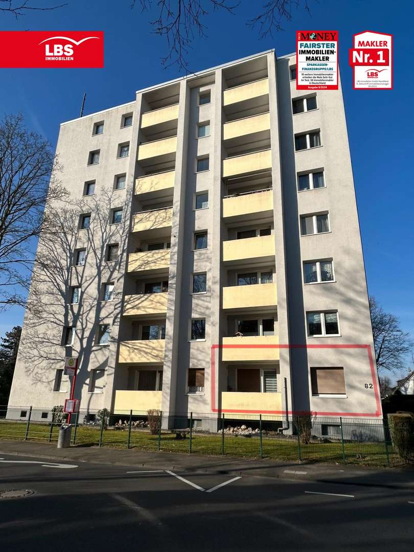Außenansicht - Etagenwohnung in 51147 Köln mit 48m² als Kapitalanlage kaufen