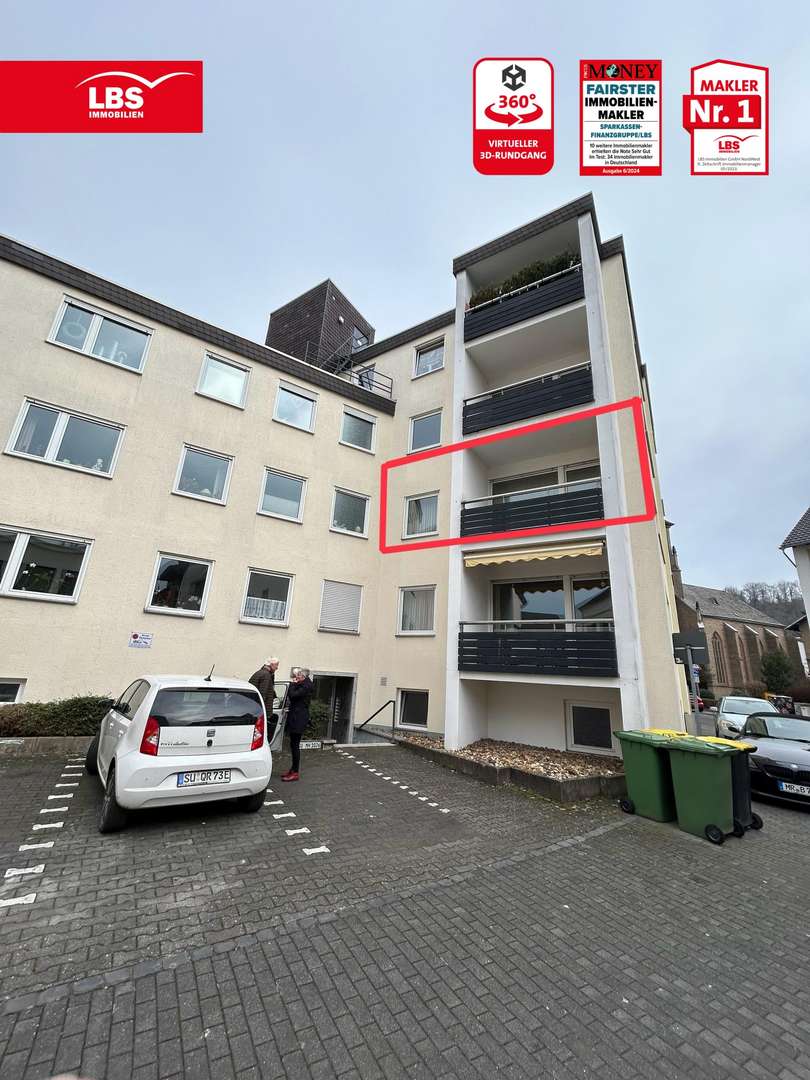 Gebäudeansicht - Etagenwohnung in 53639 Königswinter mit 82m² als Kapitalanlage kaufen