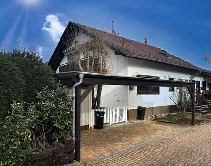 Vorderansicht - Doppelhaushälfte in 63179 Obertshausen mit 152m² kaufen
