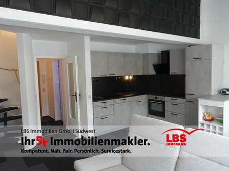 offener Küchenbereich - Dachgeschosswohnung in 79822 Titisee-Neustadt mit 63m² kaufen