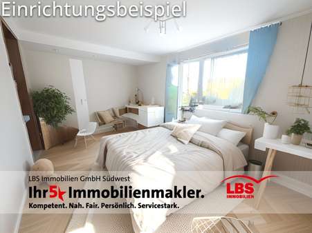 Schlafzimmer - Erdgeschosswohnung in 79874 Breitnau mit 83m² kaufen