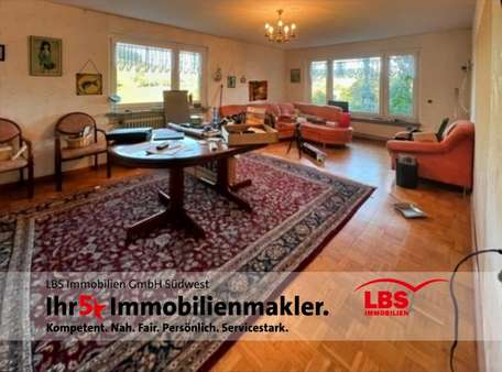 Wohnzimmer - Erdgeschosswohnung in 79874 Breitnau mit 83m² kaufen