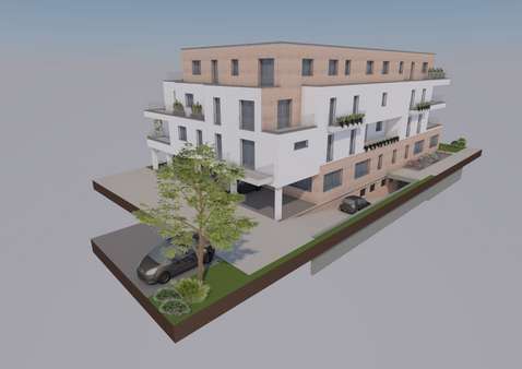 Visualisierung Neubauprojekt - Büro in 64683 Einhausen mit 118m² kaufen