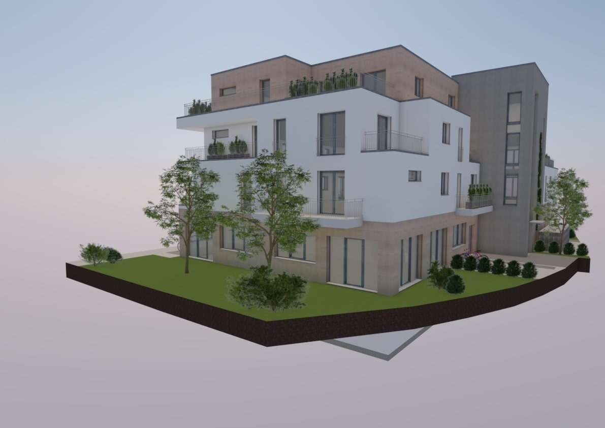Visualisierung Neubauprojekt - Büro in 64683 Einhausen mit 118m² kaufen