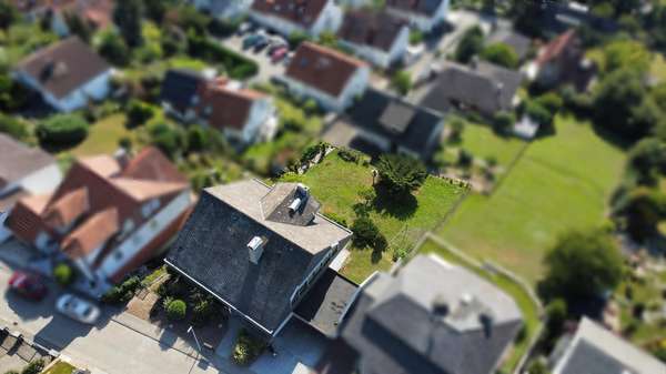 Luftaufnahme - Einfamilienhaus in 64673 Zwingenberg mit 241m² kaufen